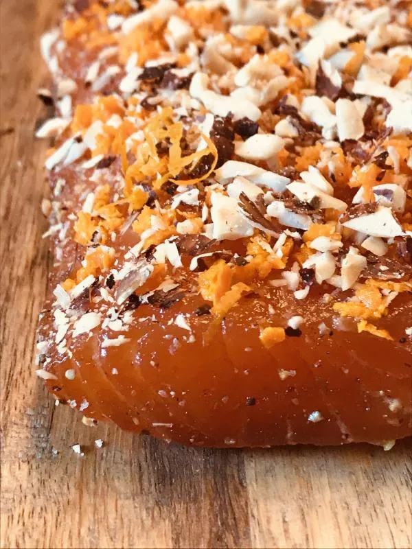 Graved Loin Orange & Haselnuss – Norwegischer Premium Lachs